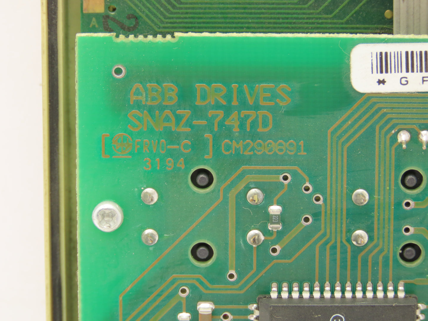 ABB SNAZ-747D Operating Terminal Frequency Converter Control Keypad Assembly