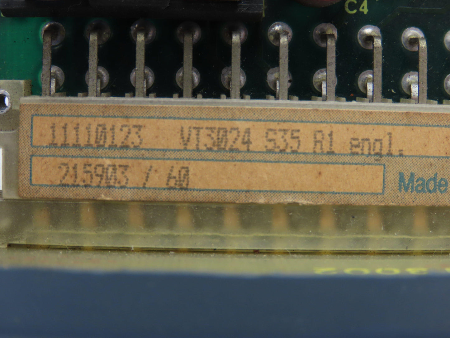 Rexroth VT3024 S35 R1 Proportional Amplifier Card 11110123