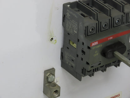 Wiegmann N412363010C Electrical Enclosure Control Panel 36x30x10" 12x9" Cutout