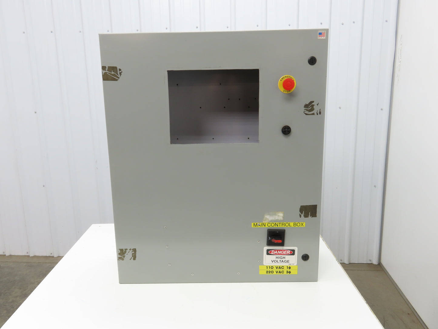 Wiegmann N412363010C Electrical Enclosure Control Panel 36x30x10" 12x9" Cutout