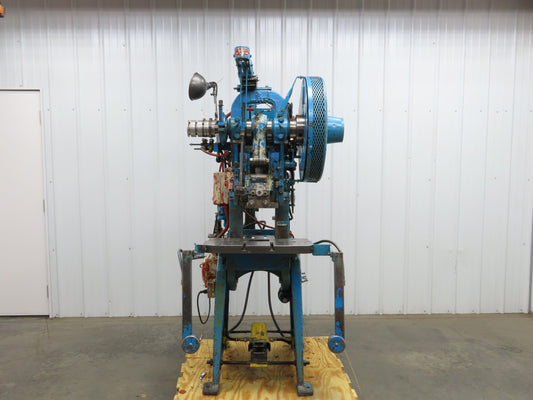 L&J No 2 Mechanical OBI Punch Press 18 Ton 2" Stroke 6-1/2" Throat 230/460V 3Ph