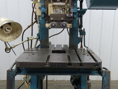 L&J No 18 Mechanical OBI Punch Press 18 Ton 2" Stroke 6" Throat 1.5Hp 3Ph