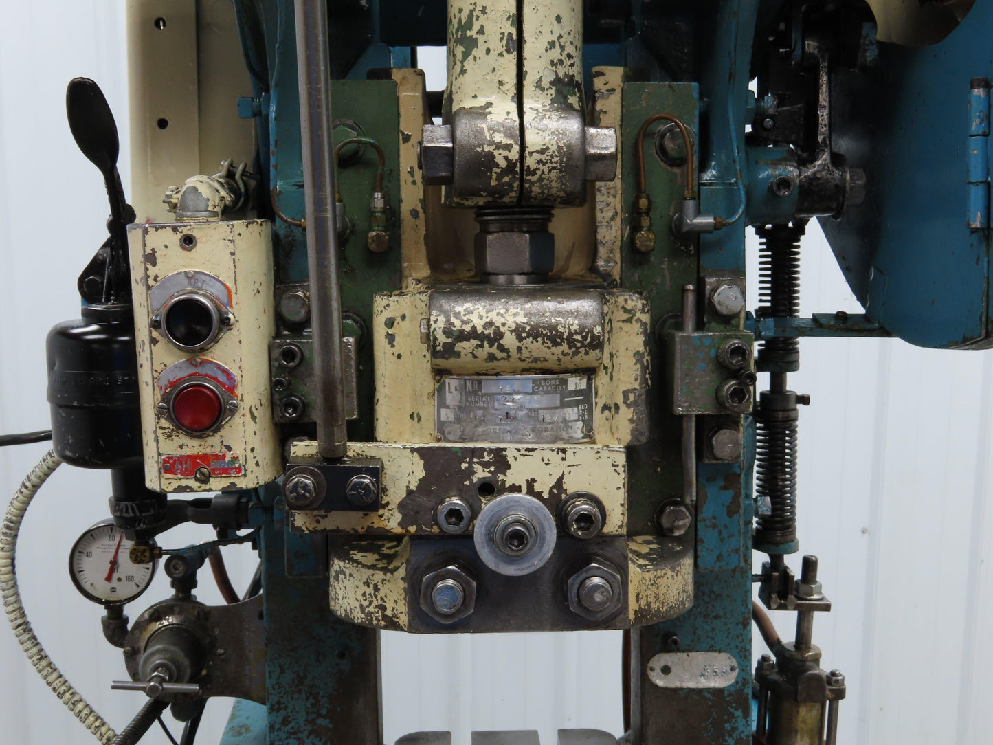L&J No 18 Mechanical OBI Punch Press 18 Ton 2" Stroke 6" Throat 1.5Hp 3Ph
