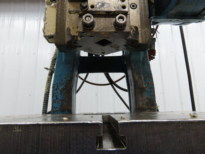 E W Bliss 19C Mechanical OBI Punch Press 19 Ton 2" Stroke 6" Throat 2Hp 3Ph