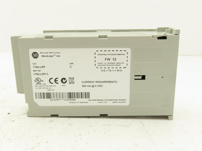 Allen Bradley 1764-LRP MicroLogix 1500 Processor Unit Series C FW 12