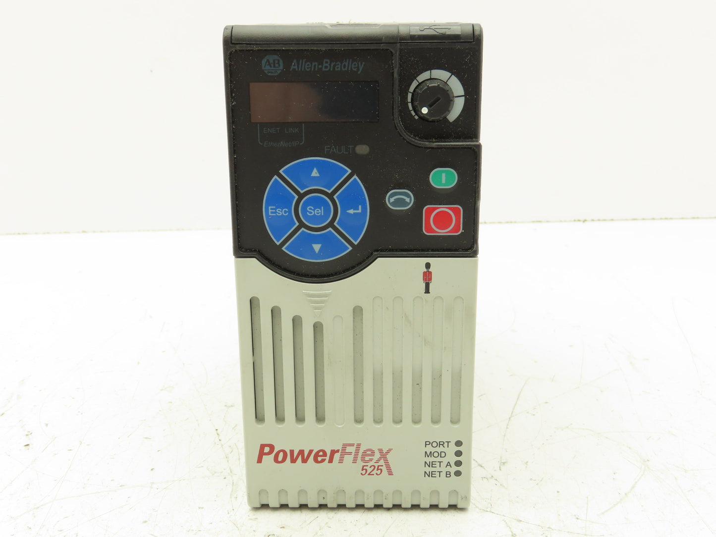 Allen Bradley 25B-D4P0N104 Power Flex 525 AC Drive 380-480V 1.5kW 2Hp 3Ph Ser A