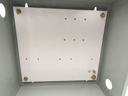 Hoffman A16N16ALP Electrical Enclosure Control Panel 16x16x6" Backplate NEMA 1