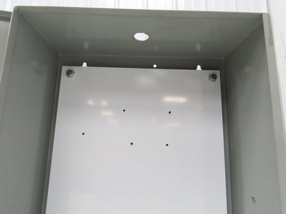 Wiegmann N1C162006LP Electrical Enclosure 20x16x6" Control Panel Switches 7x9"