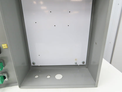 Wiegmann N1C162006LP Electrical Enclosure 20x16x6" Control Panel Switches 7x9"