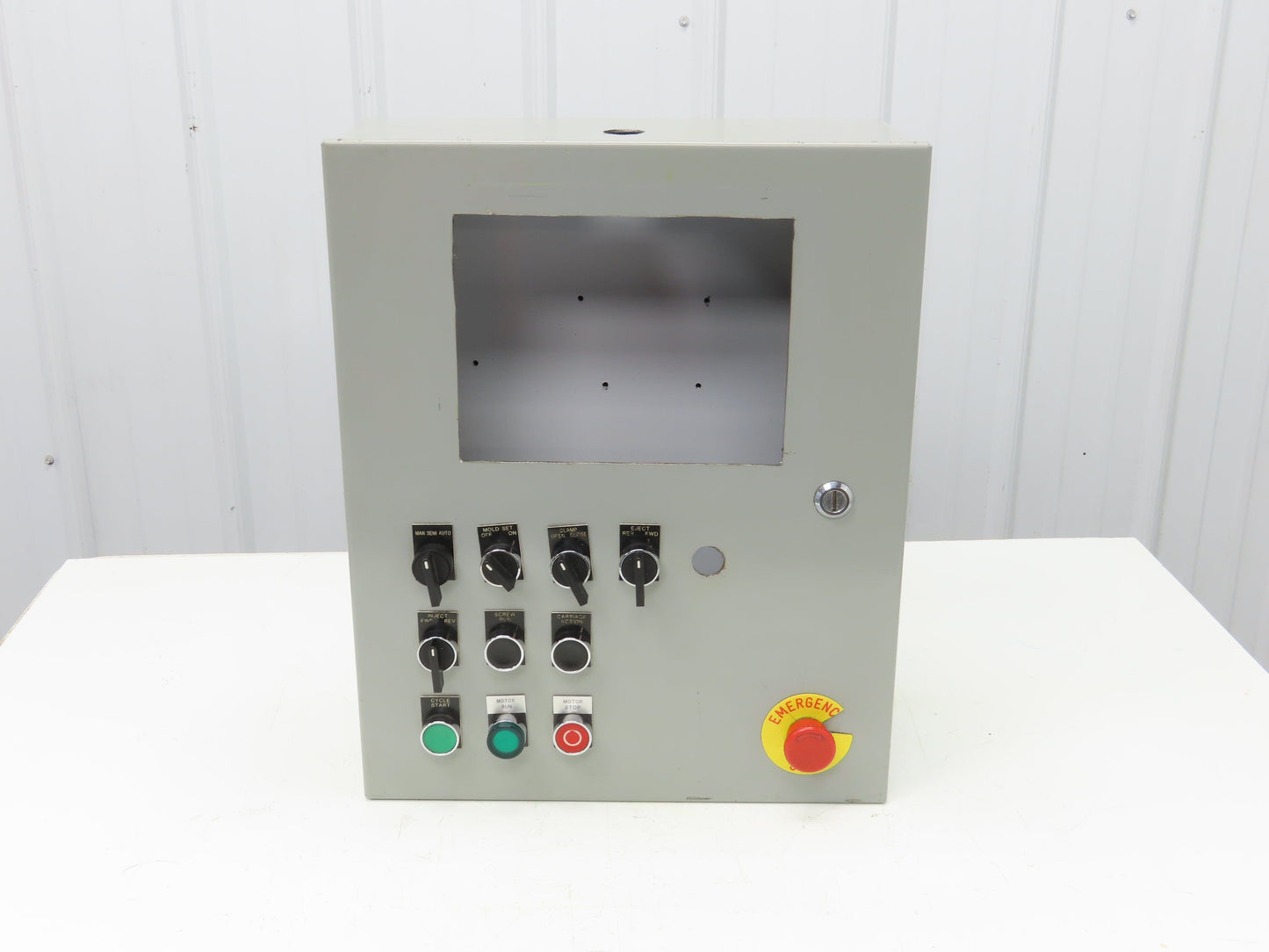 Wiegmann N1C162006LP Electrical Enclosure 20x16x6" Control Panel Switches 7x9"