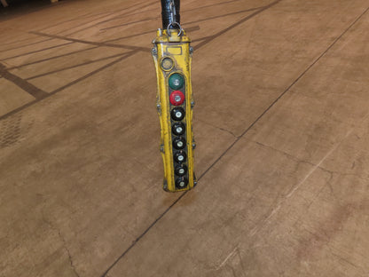 Cleveland Tramrail P&H 5 Ton Single Girder Underhung Bridge Crane 34' 10" Span
