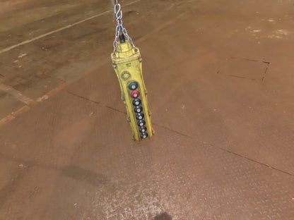 Cleveland Tramrail P&H 4 Ton Single Girder Underhung Bridge Crane 34' 10" Span