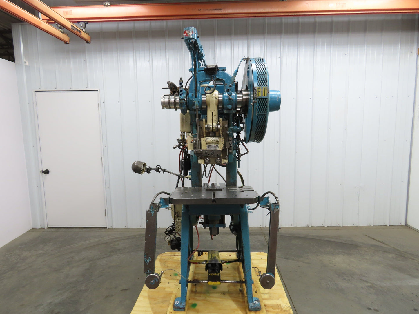 L&J No 2 Mechanical OBI Punch Press 18 Ton 2" Stroke 6" Throat 2Hp 3Ph
