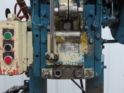 L&J No 18 Mechanical OBI Punch Press 18 Ton 2" Stroke 6" Throat 1.5Hp 3Ph