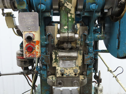 L&J No 18 Mechanical OBI Punch Press 18 Ton 2" Stroke 6" Throat 1.5Hp 3Ph