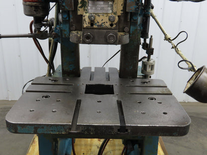 L&J No 18 Mechanical OBI Punch Press 18 Ton 2" Stroke 6" Throat 1.5Hp 3Ph