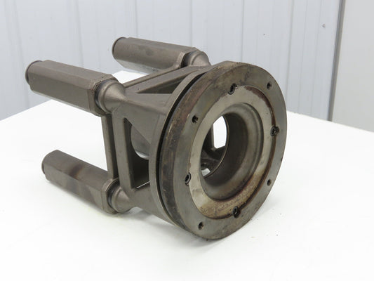 4-Bolt SAE-C Hydraulic Pump Motor Adapter IEC 132 Cast Iron Frame