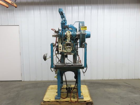 L&J No18 No 18 Mechanical OBI Punch Press 18 Ton 2" Stroke 6" Throat 1.5Hp 3Ph