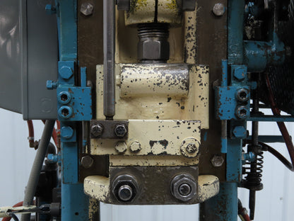 L&J No 2 Mechanical OBI Punch Press 18 Ton 2" Stroke 5-1/2" Throat 1.5Hp 3Ph
