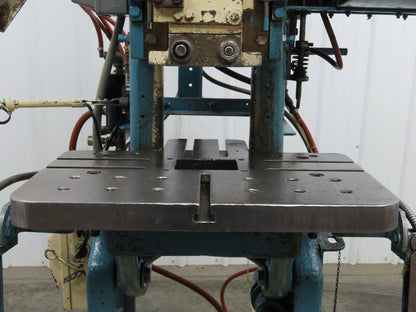 L&J No 2 Mechanical OBI Punch Press 18 Ton 2" Stroke 5-1/2" Throat 1.5Hp 3Ph