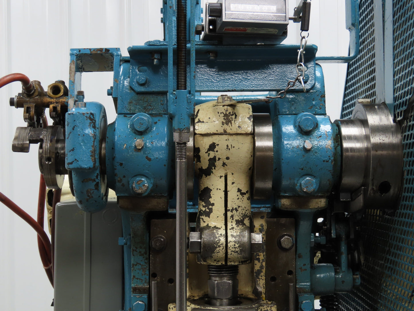 L&J No 2 Mechanical OBI Punch Press 18 Ton 2" Stroke 5-1/2" Throat 1Hp Varidrive