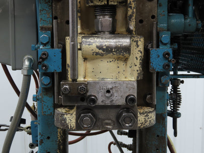 L&J No 2 Mechanical OBI Punch Press 18 Ton 2" Stroke 5-1/2" Throat 1Hp Varidrive