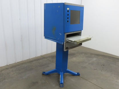 Hoffman Concept HMI Computer Workstation Electrical Enclosure Pedestal