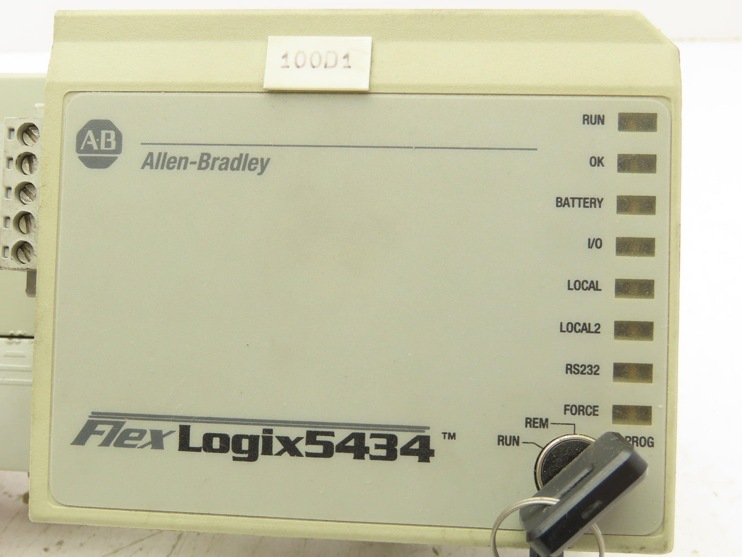 Allen Bradley 1794-L34 A Flex Logix 5434 Processor Unit  24VDC F/W REV 8.12