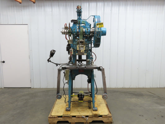 L&J No 18 Mechanical OBI Punch Press 18 Ton 2" Stroke 6" Throat 1.5Hp 3Ph