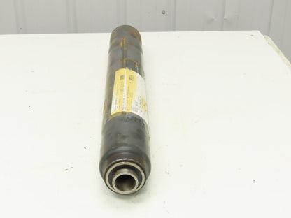 Rapistan K000306ABG Belt Conveyor Steel Idler Pulley 4" Dia 29-7/16"W