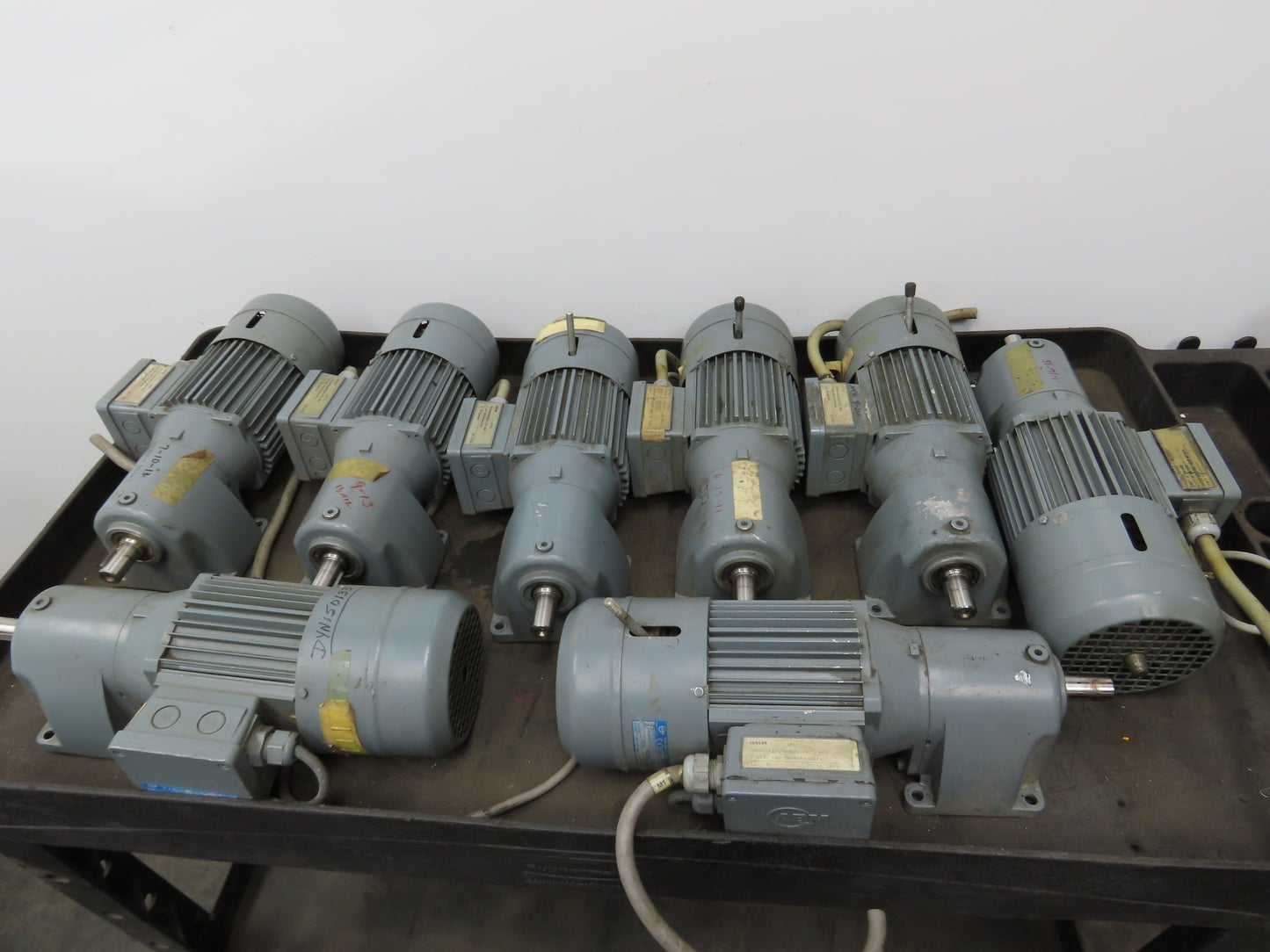 ABM DB10H/G80/4D71C-4 Inline Gearmotor w/Brake .25kw 230/460V 3PH 109rpm 15:1