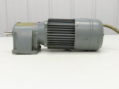 ABM DB10H/G80/4D71C-4 Inline Gearmotor w/Brake .25kw 230/460V 3PH 109rpm 15:1