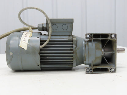 ABM DB10H/G80/4D71C-4 Inline Gearmotor w/Brake .25kw 230/460V 3PH 109rpm 15:1