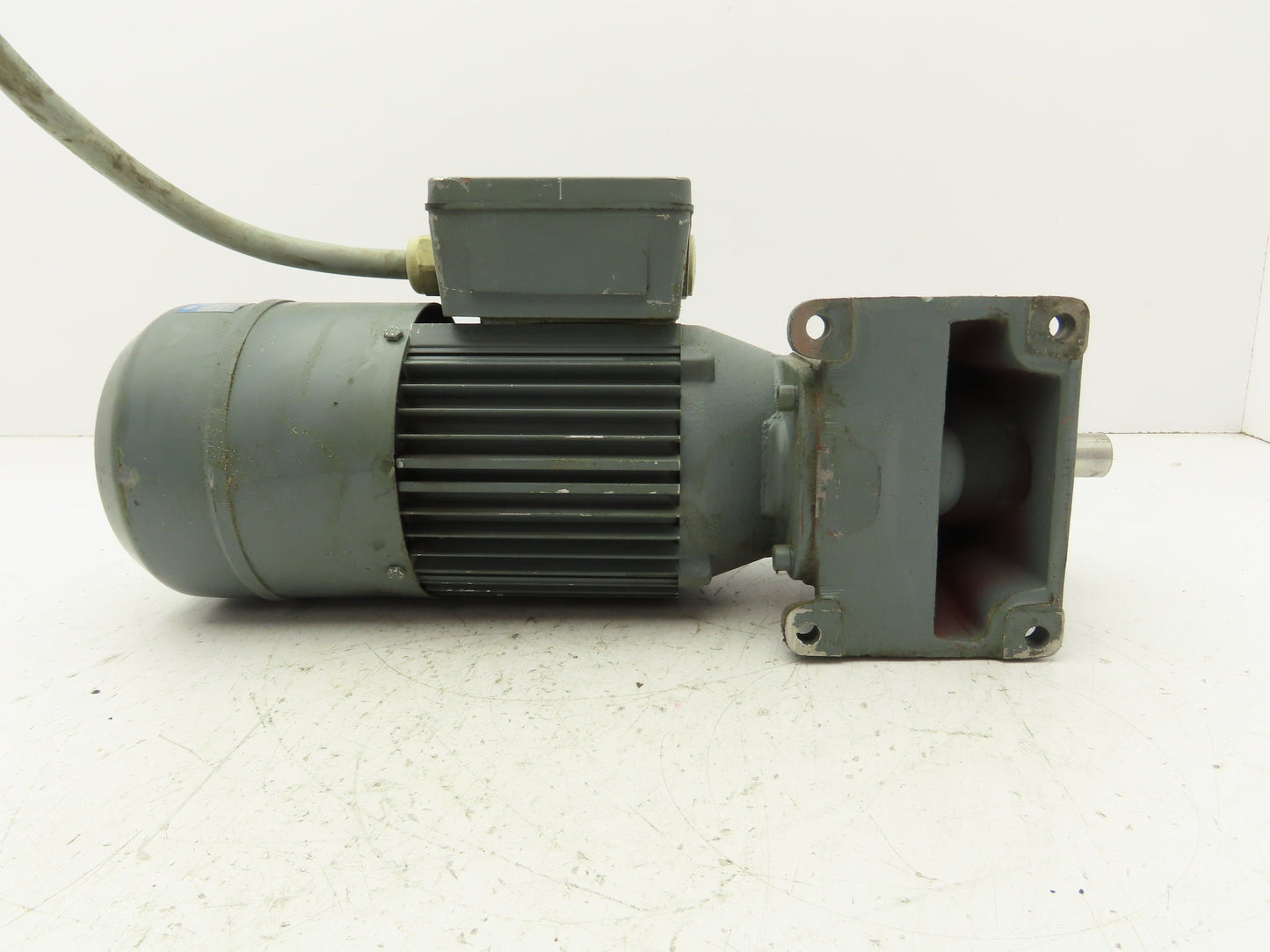 ABM DB10H/G80/4D71AX-4 Inline Gearmotor w/Brake .25kw 230/460V 3PH 96rpm 15:1