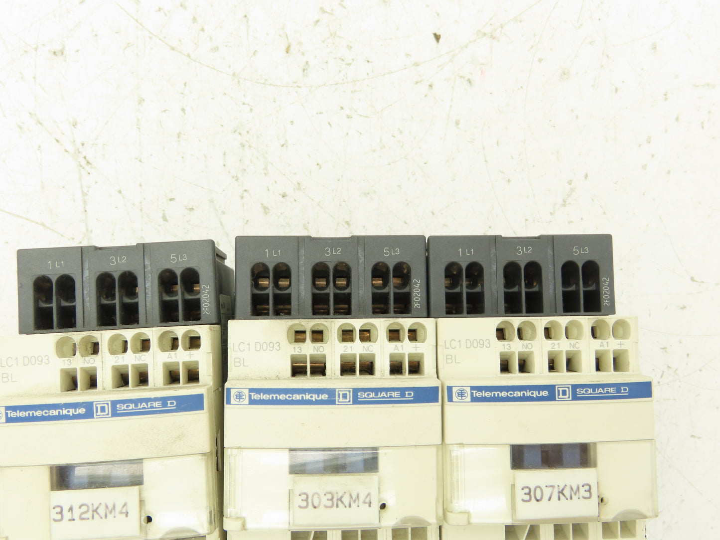 Telemecanique LC1D093 BL Contactor 24VDC Coil 5HP 480VAC 9A 3PH Lot of 3