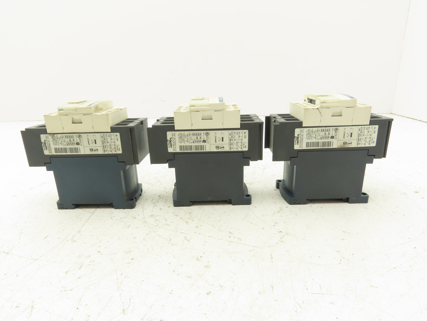 Telemecanique LC1D093 BL Contactor 24VDC Coil 5HP 480VAC 9A 3PH Lot of 3