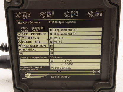 Temposonics 311000000RCU0200 LTD Position Sensing System 0-10V 20"Stroke