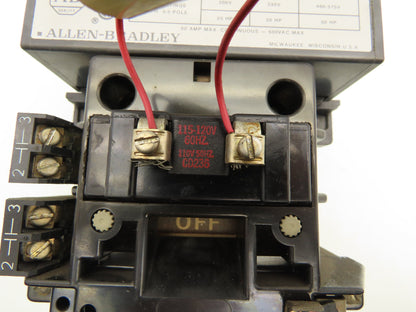 Allen-Bradley 509-DOD Non Reversing Starter 120 Coil 90A 460-575V 50HP 3 Pole