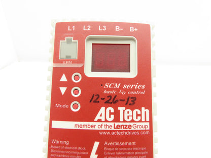 Lenze SM410 AC Tech Variable Frequency AC Drive 1HP 480VAC 3Ph