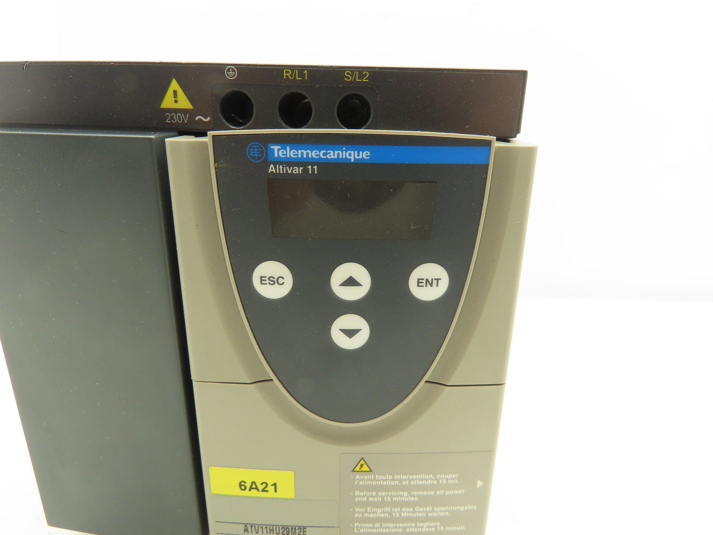 Telemecanique ATV11HU29M2E Altivar 11 Variable Speed Drive VFD 3/2Hp 240V 1PH In