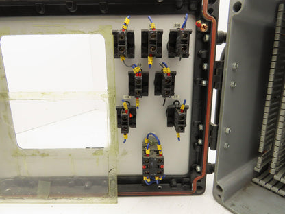 Electrical Enclosure Control Panel HMI 300x400x150mm 7.25x6.25" Cutout 22mm Hole