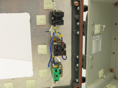 Electrical Enclosure Control Panel HMI 300x400x150mm 7" x 5" Cutout 22mm Hole
