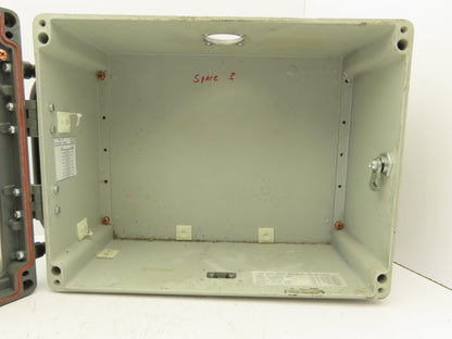 Electrical Enclosure Control Panel HMI 300x400x150mm 7" x 5" Cutout 22mm Hole