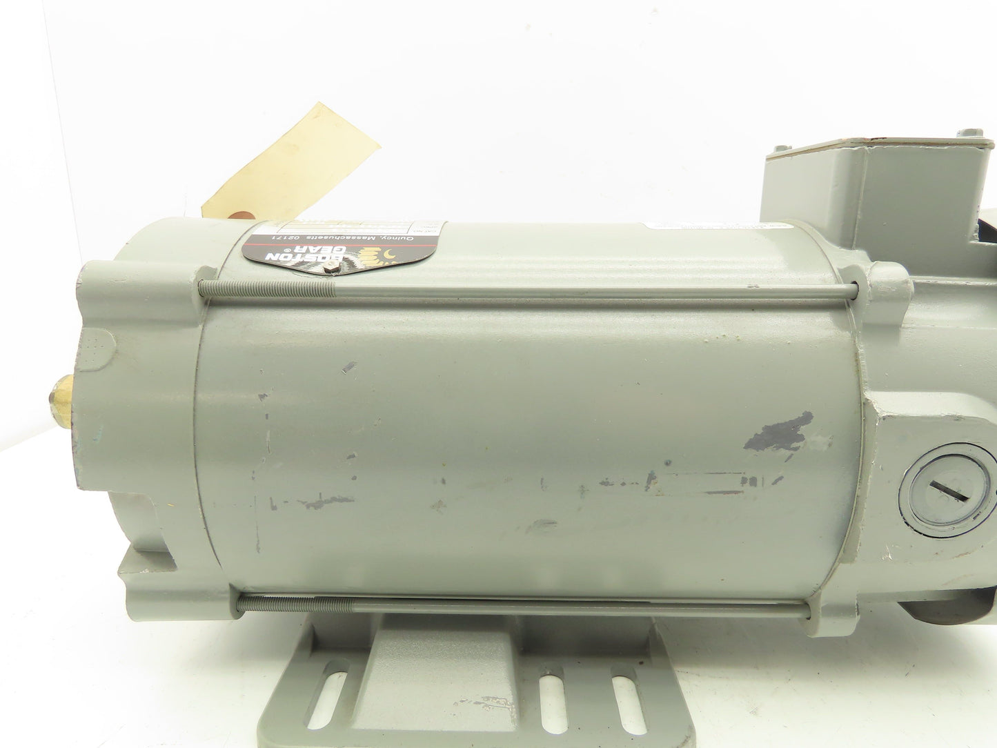 Boston Gear PM18100TF-B DC Motor 180V 1Hp 5A 1750 RPM 56CZ Frame 7/8" Shaft