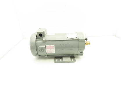 Boston Gear PM18100TF-B DC Motor 180V 1Hp 5A 1750 RPM 56CZ Frame 7/8" Shaft