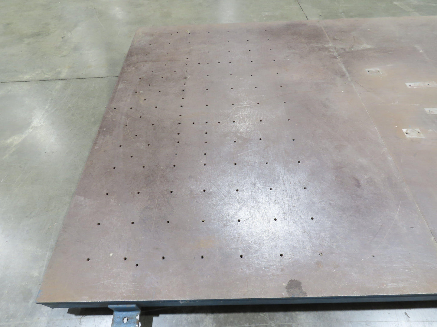 7' x 10' Steel Base Floor Plate 3/4"Machined Top Machine Mounting Workholding