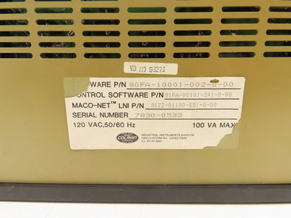 Barber Colman 80FA-10001-002-0-00 Positioning Module 120VAC 100VA Max
