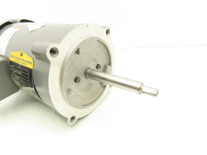 Baldor Reliance Pump Motor 1/2Hp 3450 RPM 230/460V 3PH 56CZ Extended Shaft