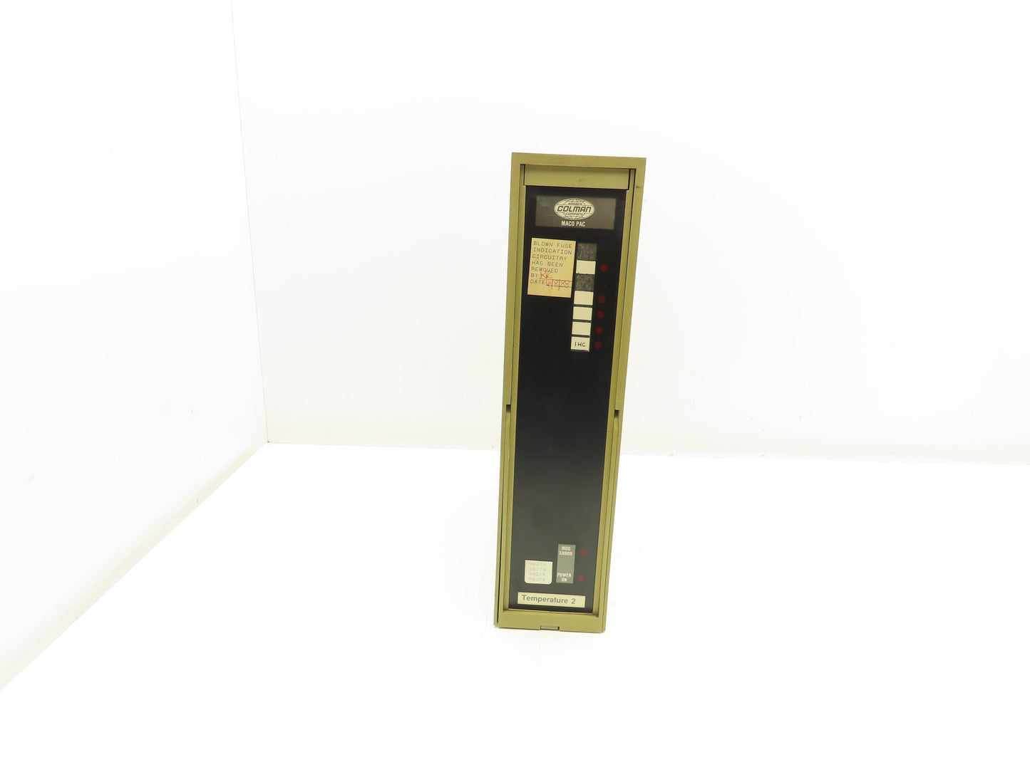 Barber Colman 80DA-00001-002-0-00 Temperature Module Maco 8000 120VAC 100VA Max