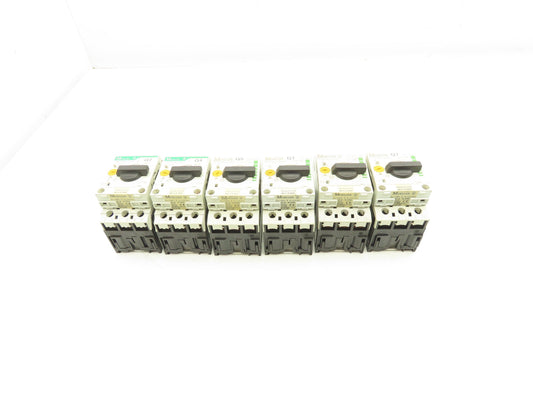 Moeller PKZMO-0.63 Circuit Breaker Motor Protector 0.4-0.63A 600VAC 3PH Lot Of 6